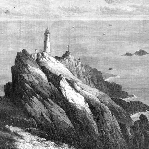 The Start Lighthouse Print, 1868 The Start Lighthouse Print, 1868