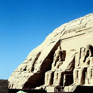 Statues of Rameses II, from Abu Simbel, Egypt, early 13th century BC