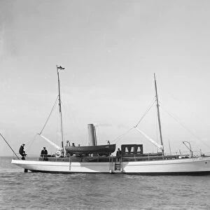 The steam yacht Dorothy. Creator: Kirk & Sons of Cowes