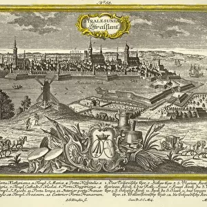 Stralsund, c1740. Creator: Johann Georg Ringlin