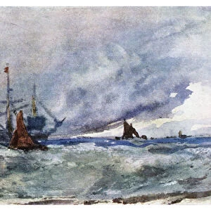 A Study of Sky and Sea from the Deck of a Vessel off Tarifa, 1901