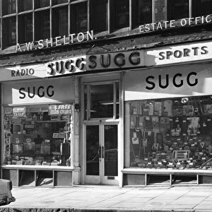 Sugg Sports, King Street branch, Nottingham, Nottinghamshire, 1960
