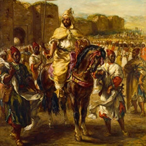 Sultan Moulay Abd al-Rahman, 1862