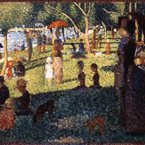 A Sunday Afternoon on the Island of La Grande Jatte, 1884-1886. Artist: Georges-Pierre Seurat