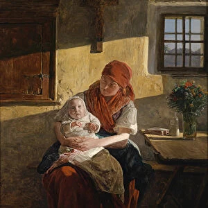 Sunday Rest. Artist: Waldmuller, Ferdinand Georg (1793-1865)