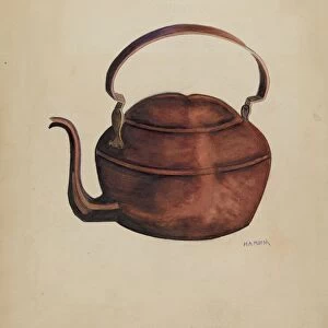 Tea Kettle, 1935 / 1942. Creator: Herbert Marsh