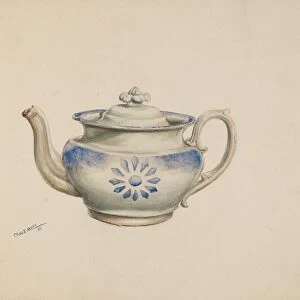 Teapot, 1938. Creator: Charles Moss