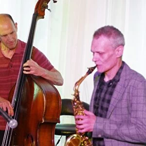 Tom Hill and Chris Bowden, Watermill Jazz Club, Dorking, Surrey, 25 June 2019. Creator