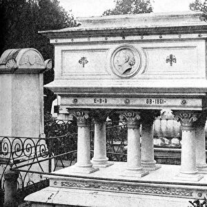 Tomb of Elizabeth Browning, Florence, design by Lord Leighton, 1923. Artist: Rischgitz Collection