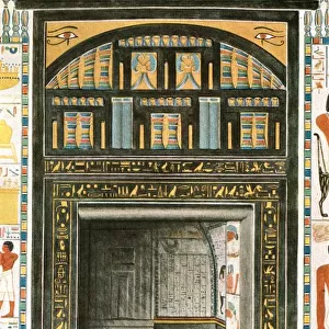 The tomb of Puimre, Thebes, Egypt, (1928). Creator: Unknown