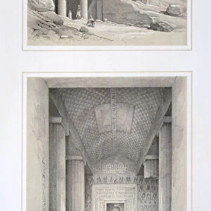 Tombs of Beni-Hassan, Egypt, 19th century. Artist: George Moore