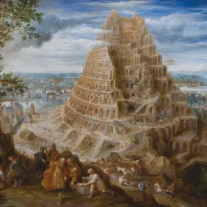 The Tower of Babel Print, Private Collection The Tower of Babel Print, Private Collection
