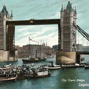 The Tower Bridge, London, c1910