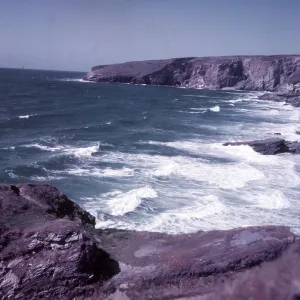 Trebarwith Strand, Cornualles, c1955. Creador: Arthur Charles Kirby Ware