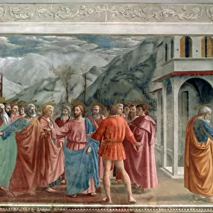 The Tribute Money, 1425. Artist: Masaccio Tommaso