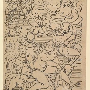 The Triumph of Amphitrite, ca. 1550-1580. Creator: Luca Cambiaso