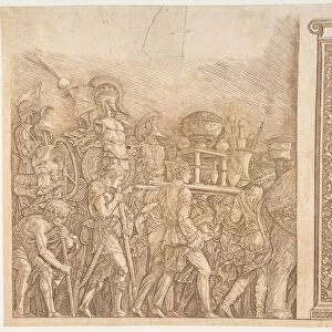 Triumph of Caesar: The Corselet Bearers, ca. 1490. Creator: Unknown