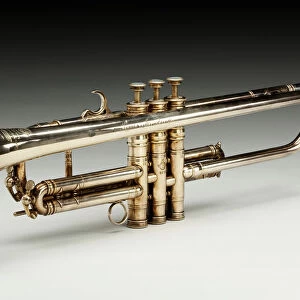 Trumpet owned by Louis Armstrong, 1946. Creators: Henri Selmer Paris