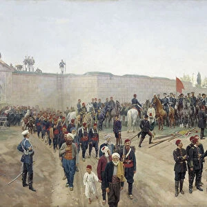 Turkish capitulation at Nikopol on 4th June 1877, 1883