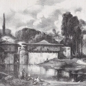 Turkish Landscape, 1823-60. Creator: Auguste Bouquet