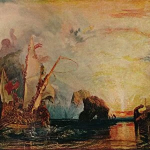 Ulysses deriding Polyphemus - Homers Odyssey, 1829, (1911). Artist: JMW Turner