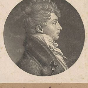 Unidentified Man, c. 1807-1808. Creator: Charles Balthazar Julien Fé