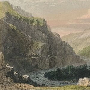 Valley of Linmouth, North Devon, c1830. Creator: Joseph Clayton Bentley