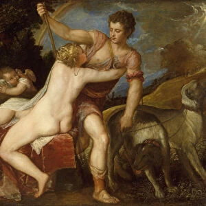 Venus and Adonis, 1550s. Creator: Titian