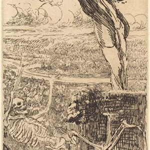 Vertigo (Le vertige), 1900. Creator: Paul Albert Besnard