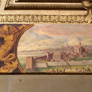 View of Florence, 1557-1558. Artist: Vasari, Giorgio (1511-1574)
