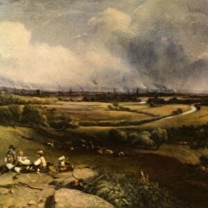 View of Manchester from Higher Broughton, 1835, (1943). Creator: William Wyld