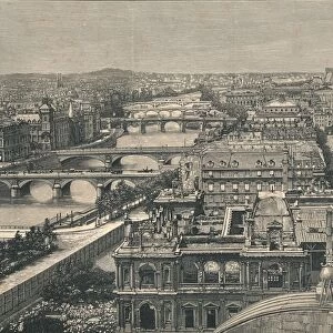 View of Paris, Showng The Seven Bridges, 1882