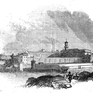 View of Pentonville Prison, 1842. Creator: Unknown