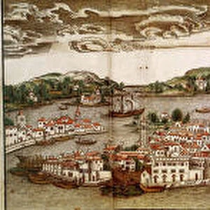 View of Venice. From: Peregrinatio in terram sanctam, 1486