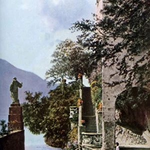 Villa del Balbianello, Lenno, Lake Como, Italy, c1930s. Artist: Donald McLeish