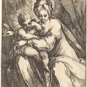 The Virgin and Child with a Rose, c. 1616 / 1617. Creator: Jacques Bellange