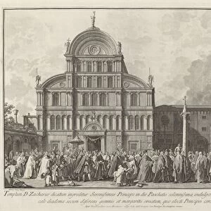 Visit of the Doge to San Zaccaria on Easter Day, 1763 / 1766