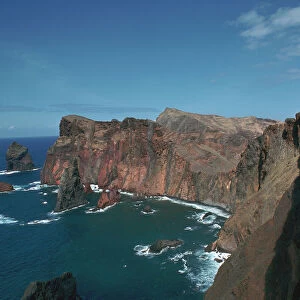 Volcanic sea-cliffs in Madeira