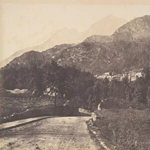 Vue des Eaux de Saint-Sauveur, 1853. Creator: Joseph Vigier