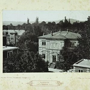 Wahnfried (Richard Wagners villa in Bayreuth), 1880s