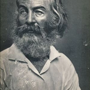 Walt Whitman, c1862, (1939). Artist: Mathew Brady