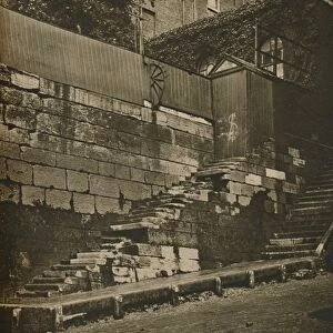 Wapping Old Stairs, Where the Watermen Plied, c1935. Creator: Unknown