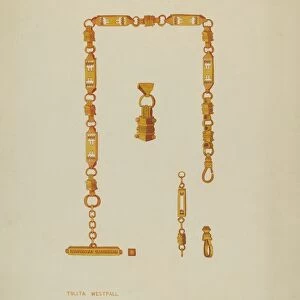 Watch Chain, c. 1937. Creator: Tulita Westfall