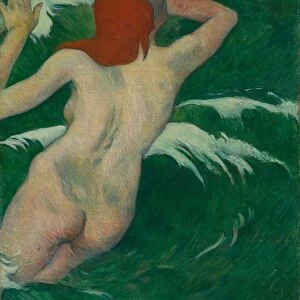 In the Waves (Dans les Vagues), 1889. Creator: Paul Gauguin (French, 1848-1903)