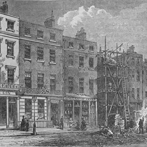 Wigmore Street, Westminster, London, 1820 (1878). Artist: Thomas Hosmer Shepherd