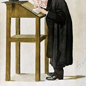 William Archibald Spooner, British clergyman and educationalist, 1898. Artist: Spy