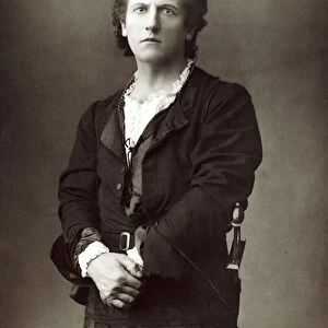 Wilson Barrett (1846-1904), English theatrical actor-manager, c1890