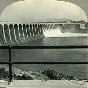 Wilson Dam, Muscle Shoals, Alabama, c1930s. Creator: Unknown