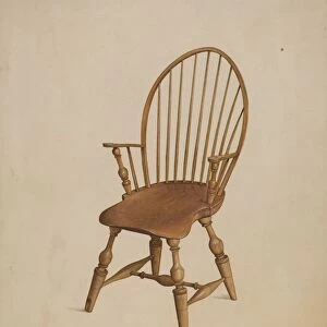 Windsor Chair, 1937. Creator: Ray Holden