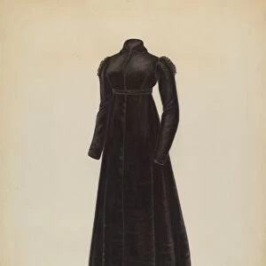 Womans Coat, c. 1938. Creator: Mina Greene